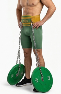 Gym Fitness Pull-up Workout Support Gym Dip <b>Belt</b> with Chain Protective Waist Support Neoprene Dip <b>Belts</b> Unisex - Product Image 5