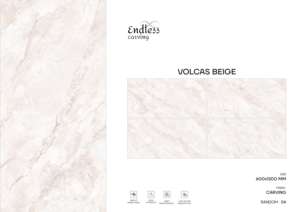 Carreaux de porcelaine sculptés de luxe, format grand luxe 600x1200, pour usage résidentiel et commercial haut de gamme. - Product Image 2