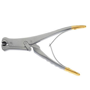 Pince à plier et couper les fils métalliques en acier 23 cm, coupe-fils manuel avec carbure de tungstène, chirurgical orthopédique CE ISO par Grip Surgical - Product Image 2