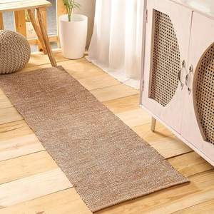 Tapis de sol moderne en jute fait main de haute qualité, antidérapant, pour cuisine, couloir, entrée - Tapis de sol en gros pour la maison - Product Image 5