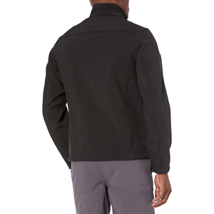 Wholesale Custom <b>Men's</b> Softshell <b>Jacket</b> Casual 100% Cottonpolyester made Plain <b>Long</b> Sleeve Softshell <b>Jackets</b> for Sale - Product Image 3