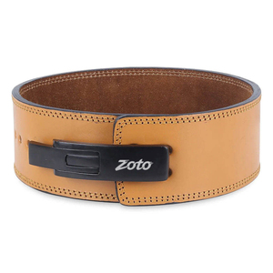 Ceinture de musculation robuste de 10 mm pour hommes et femmes, coutures renforcées, ceinture en cuir pour la musculation, équipement de fitness, vente en gros - Product Image 2