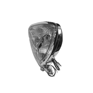 Conjunto de faro para motocicleta JY-21M2, estilo clásico de finales de los años 60 y principios de los años 70, estilo Aris personalizado, forma triangular - Product Image 1