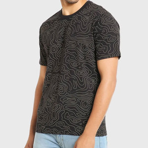 เสื้อยืดผู้ชายดีไซน์เรียบง่ายวัสดุนิ่มใส่สบายเสื้อผ้าแฟชั่นใส่ได้ทุกวันใส่ง่าย - Product Image 1