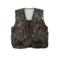 Gilet de chasse d'été imperméable en polyester et coton pour adultes, design unique, pour droitiers et gauchers, durable, imprimé sur mesure, pour tir au Skeet