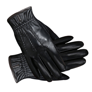 Guantes de cuero de nivel profesional diseñados para trabajadores y usuarios de la moda con ajuste ergonómico y material de cuero de primera calidad - Product Image 1