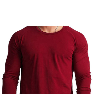 เสื้อยืดโอเวอร์ไซส์ OEM ผ้าฝ้ายยืดหยุ่น ระบายอากาศดี พิมพ์ลายพัฟฟ์ เรียบง่าย สำหรับออกกำลังกาย ทรงหลวม สั่งทำได้ ออกแบบสำหรับผู้ชาย คอกลม - Product Image 3