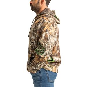 Conjunto de Sudadera con Capucha y Pantalón de Chándal de Algodón 100% Tejido con Estampado de Camuflaje Formal de Invierno para Hombre, Talla Grande, Forro Polar Térmico, Impresión Digital, 400GSM, Venta al por Mayor - Product Image 3