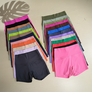 กางเกงขาสั้นกีฬาผู้หญิงแบบ OEM สั่งทำพิเศษ เอวยางยืดปานกลาง กางเกงขาสั้นฤดูร้อนสำหรับผู้หญิง มีเชือกผูก แห้งเร็ว ระบายอากาศได้ดี เหมาะสำหรับวิ่งออกกำลังกาย - Product Image 3