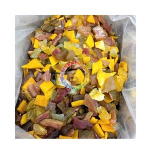 Tranches de papaye séchée vietnamienne de qualité supérieure et mélange de fruits tropicaux séchés, vente en gros au meilleur prix, conditionnement en vrac 500g 1kg - Product Image 5