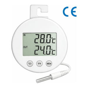 Termómetro Digital Jumbo de 2 Filas con Sonda NTC para Uso en Interiores/Exteriores, Hogar, Oficina, Laboratorio - Product Image 3