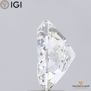Diamante cultivado en laboratorio CVD de 3.01 quilates, forma portuguesa, con certificado IGI, color F, claridad VVS2, para anillo solitario nupcial clásico. - Product Image 6
