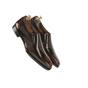 Chaussures habillées en cuir de vache, vêtements de bureau formels intelligents pour mariage, poids léger, hauteur augmentant l'hiver Oxford d'Inde - Product Image 1