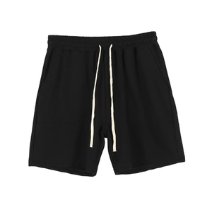 Shorts de sport décontractés pour hommes, style vintage, délavé au soleil, effet délavé à l'acide, en polyester et coton, durables, épais, personnalisables par sérigraphie, vente en gros - Product Image 3
