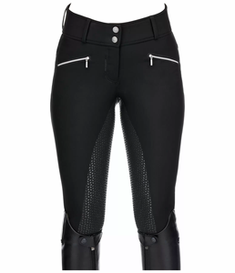 Pantalon d'équitation extensible 4 directions de haute qualité, leggings, collants, vêtements d'équitation en tissu technique au toucher doux - Product Image 3