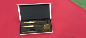 Professional Eyelash Extension Tweezers Set for isolation, classic, and volume application Lash <b>Mirror</b> Custom <b>Box</b> Packing Logo - Product Image 4