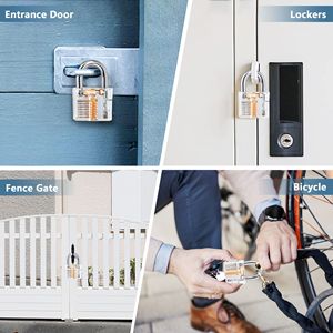 แม็กนั่ม กุญแจคล้องแบบหนาสำหรับใช้งานกลางแจ้ง พร้อมกุญแจ โดยมาสเตอร์ล็อค สำหรับอุปกรณ์ช่างทำกุญแจ - Product Image 5