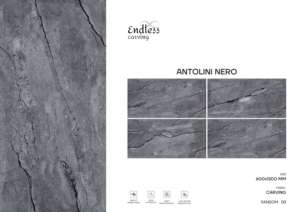 Azulejos de porcelana modernos con diseño tallado 600X1200, azulejos de gran tamaño premium para proyectos de diseño de paredes, pisos y elevaciones interiores y exteriores. - Product Image 5