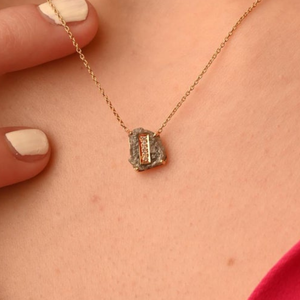 18K Yellow Gold Personalized <b>Initial</b> Pendant-Classic Diamond Cut <b>Chain</b> for Anniversary & Party - Product Image 1
