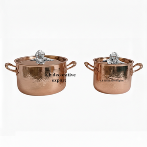 Moroccan Style Europe Design Polished Casserole Saute <b>Pan</b> <b>Pots</b> Cookware Stainless Steel Eco-Friendly Dining Decor Serving <b>Pots</b> - Product Image 2