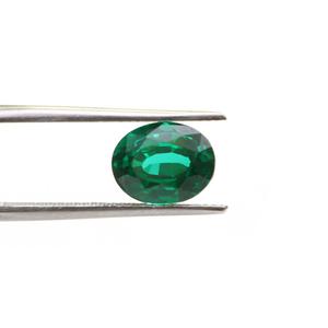 Piedra Suelta de Esmeralda Cultivada en Laboratorio, Forma de Pera, Estilo Colombiano, 9×13 mm, Gema Individual para Anillos, Colgantes y Joyería Personalizada - Product Image 1
