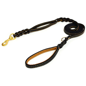 Best Selling All Sizes Available Leather Dog Leash Multi Color Premium Quality Leather Made Dog Leash - Product Image 2