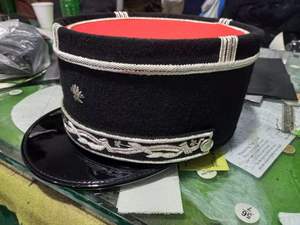 Casquette Képi de pompier français personnalisée, modèle Top Ranking Peak Hat, 100% Coton, Unisexe, pour usage extérieur, Fabriqué au Pakistan, Root Fight Gear - Product Image 2