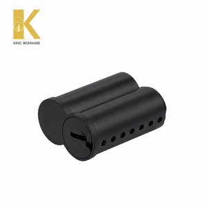 Cilindro de Cerradura de Latón con Inspección Completa de Fábrica, Negro Mate, 7 Pines, Ranura en D, SFIC, para Seguridad de Puertas Residenciales - Product Image 5