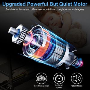 Tapis Roulant Pieghevole 2-in-1 per Camminata e Jogging con Controllo Wireless tramite App, Installazione Gratuita, Telecomando, Ideale per Ufficio - Product Image 2