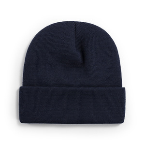 New 2026 Top Custom Logo Winter Warm Unisex Digital Printing 100% Acrylic Cuffed <b>Flat</b> Knitted Beanie <b>Hat</b> new design - Product Image 4