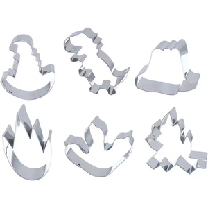 Emporte-pièces en acier inoxydable, ensemble d'emporte-pièces pour biscuits, nouveaux emporte-pièces en métal creux pour Noël, meilleur prix - Product Image 4