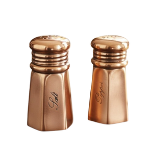 Vintage Abalone Mother Of Pearl Shell Inlay <b>Salt</b> And <b>Pepper</b> <b>Shakers</b> With Mexican Alpaca Silver Metal Modern Kitchen Decor - Product Image 3