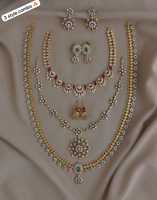 Parures de colliers en CZ de qualité supérieure, bijoux légers, offre combinée parfaite pour toutes les occasions