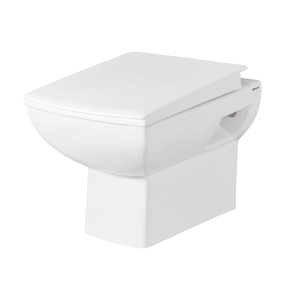 WC suspendu élégant en céramique blanche de qualité supérieure, très vendu, pour salle de bain, à prix abordable - Product Image 1
