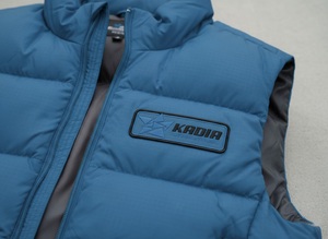 Gilet matelassé unisexe respirant avec fermeture éclair et capuche, sans manches, pour l'hiver, pour homme - Product Image 5