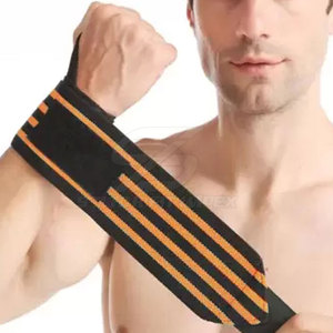 Bandes de maintien pour poignets pour l'entraînement à la musculation, soutien solide pour les séances de gym, ajustement réglable, facile à utiliser, conception durable - Product Image 4