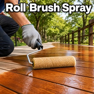 Surface Protection 1K <b>Waterproof</b> Wood Deck Protective Coating Low VOC Finish Eco Friendly For Outdoor Timber Walkway - Product Image 4