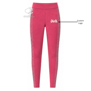Traje de calentamiento personalizado para porristas con pedrería, ropa deportiva para equipos de competición, ropa deportiva para bailarinas. - Product Image 2
