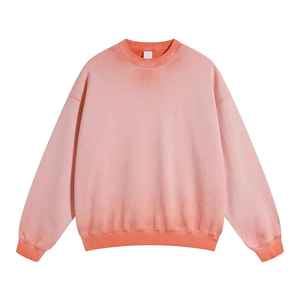 Sudadera Térmica Oversize de Algodón 100% de 400 GSM con Logo Personalizado Estampado y Lavado Ácido, Estilo Urbano de Moda - Product Image 5
