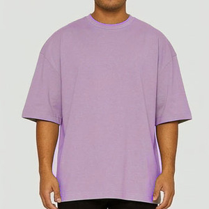 เสื้อยืดโอเวอร์ไซส์สีดำ ระบายอากาศได้ดี แขนสั้น สำหรับผู้ชาย ผ้าฝ้ายหนา 220 กรัม บริการ OEM ขายส่ง เสื้อยืดวินเทจสั่งทำพิเศษ - Product Image 3