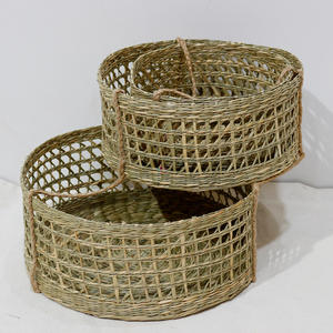 Artex Dong Thap Factory Seagrass Matière première Jacinthe d'eau séchée Jardinière suspendue faite à la main - Product Image 2