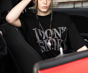 T-shirt Homme Personnalisé 100% Coton Peigné Coupe Boxy Oversize Épais Impression Sérigraphique Écologique Col Rond Délavé au Soleil et à l'Acide - Product Image 3