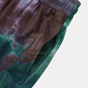 Shorts tie-dye pour hommes, streetwear, soldes, haute qualité, matière durable, en vente - Product Image 6
