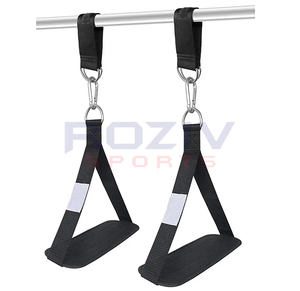Correas de Neopreno de Alta Calidad para Barra de Dominadas - Correas Ajustables con Soporte para Codos para Entrenamiento en Casa o Gimnasio - Product Image 5