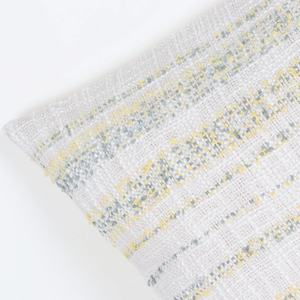 Hand Loom Woven Off <b>White</b> and Yellow Fringe Textured Boho <b>Cushion</b> Cover Handmade Decorative Pillow Case for Sofa Bedroom Living - Product Image 3