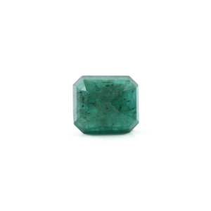 Premium 6 Carat Zambian Emerald Loose Gemstone Faceted Emerald Cut for Fine Jewelry - Product Image 2