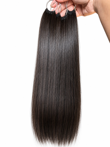 Extensions de cheveux naturels vietnamiens Remy ultra-fins invisibles à trame, noirs naturels, lisses et soyeux, double épaisseur, vente en gros - Product Image 6