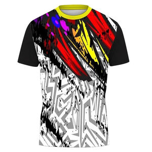 Camiseta de Poliéster 100% para Sublimación, Camiseta Blanca Totalmente Sublimada, Camisetas Estampadas por Sublimación - Product Image 2