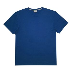 T-shirt uni à col rond pour homme, design simple, matière respirante pour un usage quotidien - Product Image 3