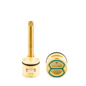 PUSHPAK TURNOMATICS PT 2202 Cartouche de déviateur en laiton 30 mm, contrôle fluide du débit d'eau, résistant aux fuites, durable, noyau de valve de précision - Product Image 1